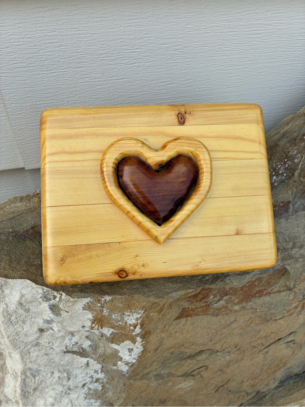 Handcrafted wood box